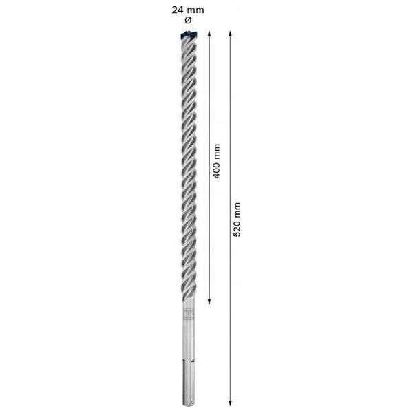 Wiertło Bosch Bosch hammer drill bit SDS max-8X 32x600x720mm - 2608900256 EXPERT RANGE