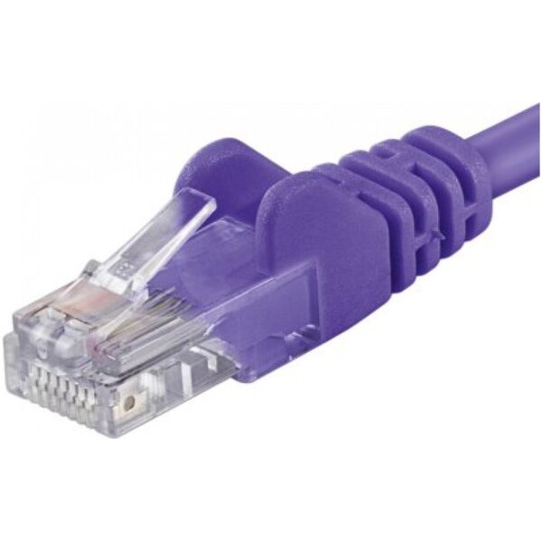 PremiumCord PremiumCord Patch kabel UTP RJ45-RJ45 CAT6 3m fialová