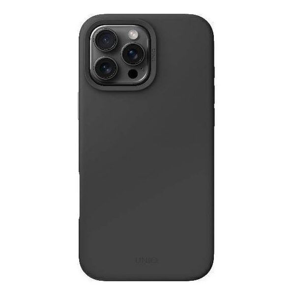Uniq Etui UNIQ Lino Hue Apple iPhone 16 Pro Magclick Charging szary/charcoal grey