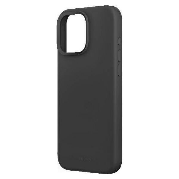 Uniq Etui UNIQ Lino Hue Apple iPhone 16 Pro Max Magclick Charging szary/charcoal grey