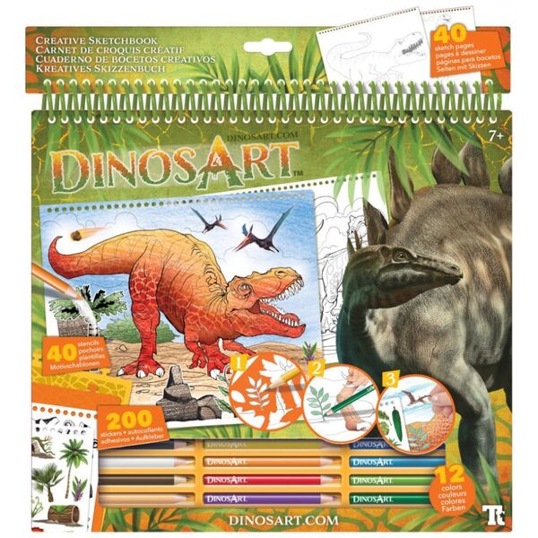 DINOSART DINOSART μεγάλο βιβλίο σκίτσων, 15206 14183472 694704152068