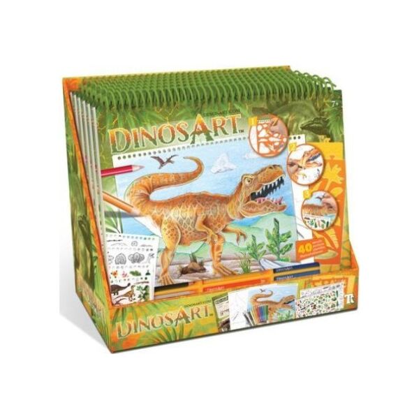 DINOSART DINOSART μεγάλο βιβλίο σκίτσων, 15206 14183472 694704152068
