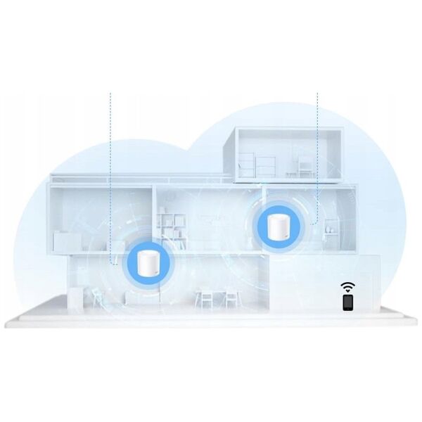 Deco TP-Link X1500 zestaw 3 szt. Access Point Router 802.11ax Wi-Fi 6 nowy