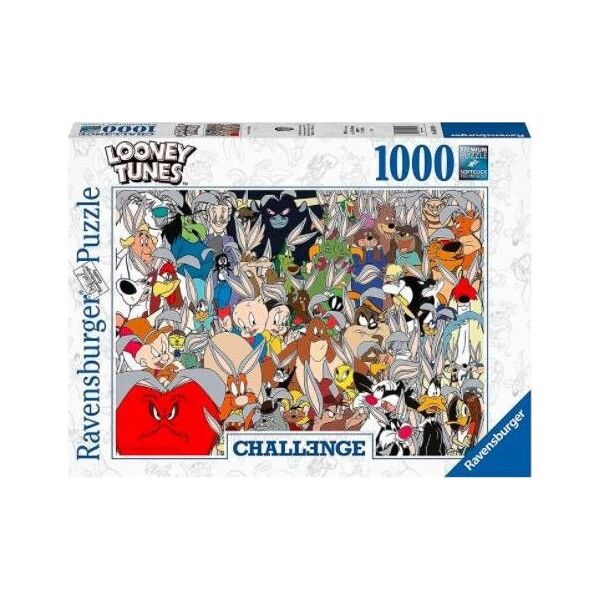Ravensburger Puzzle 2D 1000 elementów Looney Tunes Challenge