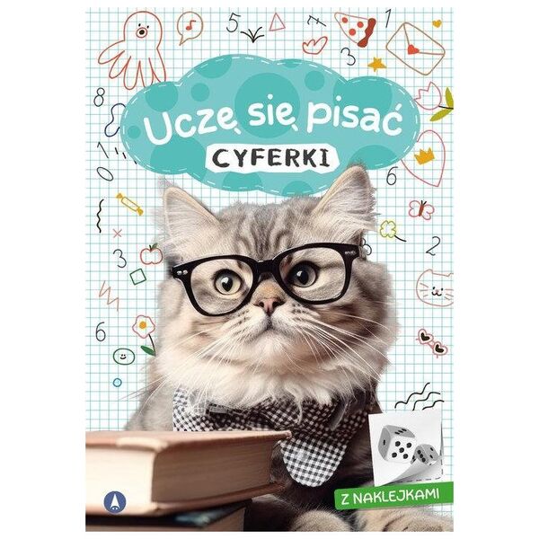 Skrzat Uczę się pisać cyferki A4 77346