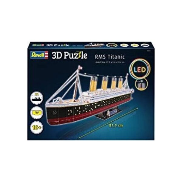 Revell *****REVELL puzzle 3D RMS Titanic LED 00154 01548
