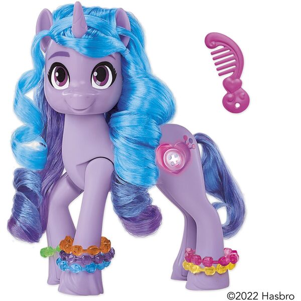 Figurka Hasbro My Little Pony See Your Sparkle Izzy Moonbow, Girl, 5 yr(s), Light effects, Sounding