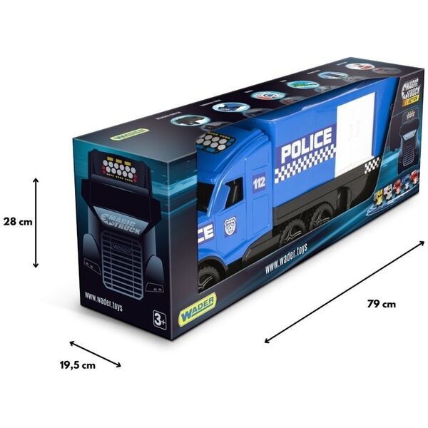 Wader Wader 36201 Magic Truck Action Policja