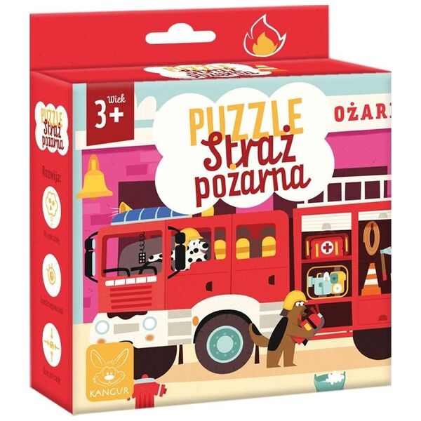 Kangur Puzzle Straż Pożarna 3+ 41565