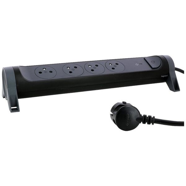 Legrand Przedłużacz z ochronnikiem 4X2P+Z 1.5M-C/G Legrand 049423 himp
