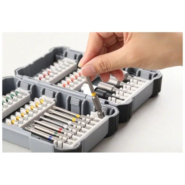 Bosch Bosch Pick & Click bit set ExtraHard + handle, 45 pieces