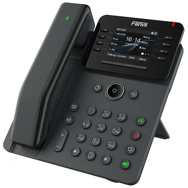 Fanvil V62 Pro, Medium-Level Dual Gigabit PoE IP Phone / SIP / POE / Gigabit / USB-Port