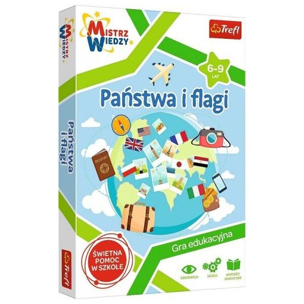 Trefl Państwa i flagi