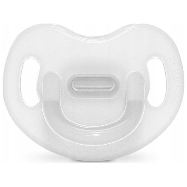 308081-SMOCZEK 100% SILIKONOWY            ANATOMICZNY SX PRO/6-18M/TRANSPARENTNY/NEW ALL SILICONE
