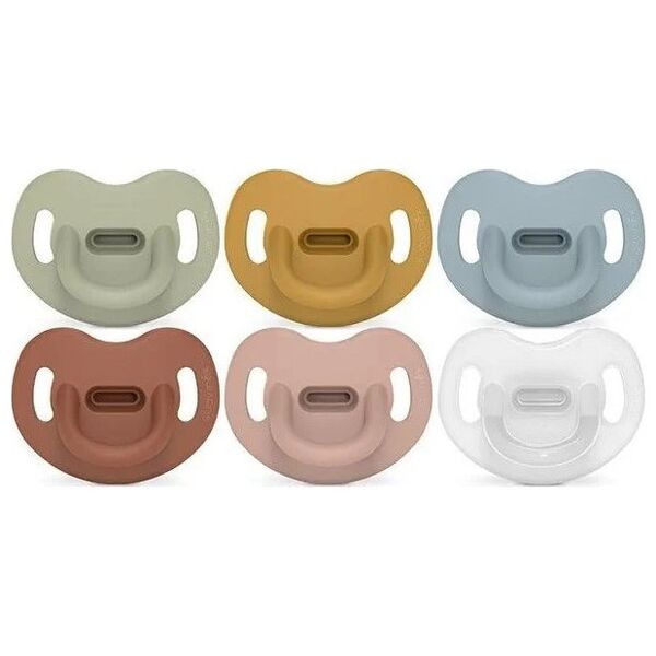 308081-SMOCZEK 100% SILIKONOWY            ANATOMICZNY SX PRO/6-18M/TRANSPARENTNY/NEW ALL SILICONE