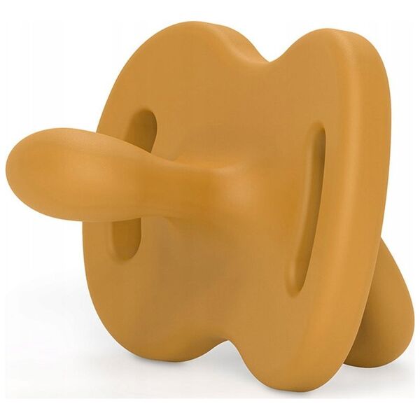 308095-SMOCZEK 100% SILIKONOWY            FIZJOLOGICZNY SX PRO/0-6M/MUSZTARDOWY/NEW ALL SILICONE
