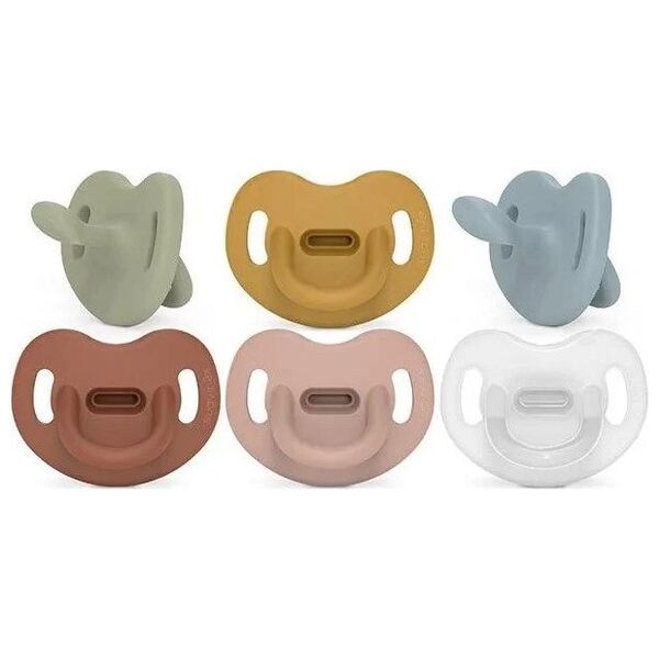 308086-SMOCZEK 100% SILIKONOWY            ANATOMICZNY SX PRO/0-6M/CIELISTY/NEW ALL SILICONE