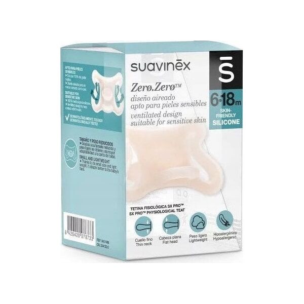 401406-SMOCZEK FIZJOLOGICZNY SX PRO       SILIKONOWY/6-18M/ ZERO ZERO