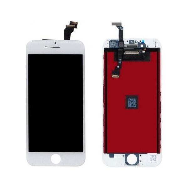 Renov8 Display LCD + Touch Screen for iPhone 6 - White (brand new LG display)