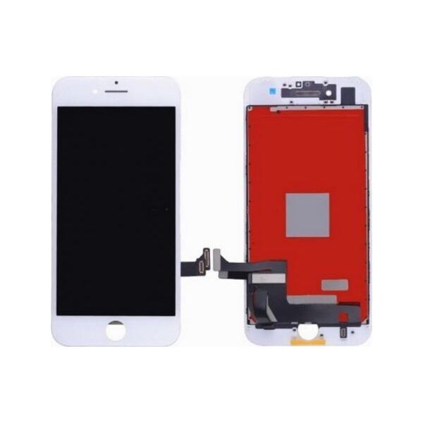 Renov8 Display LCD + Touch Screen for iPhone 7 Plus - White (brand new LG/Toshiba display)