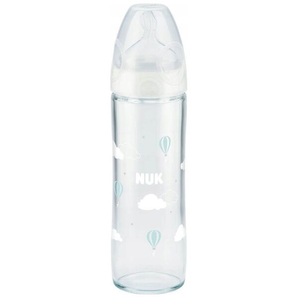 NUK NUK BUTELKA SZ 240ML NC SM 0-6M BIA 10745080 1/6