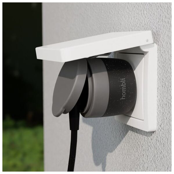 Avanca International BV Hombli smarte outdoor Steckdose V2, schwarz