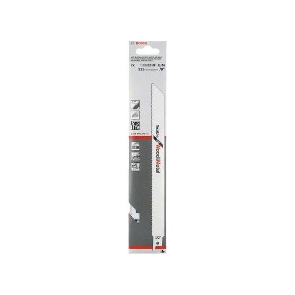 Sabre saw blade S 1122 HF Bosch 2608656270