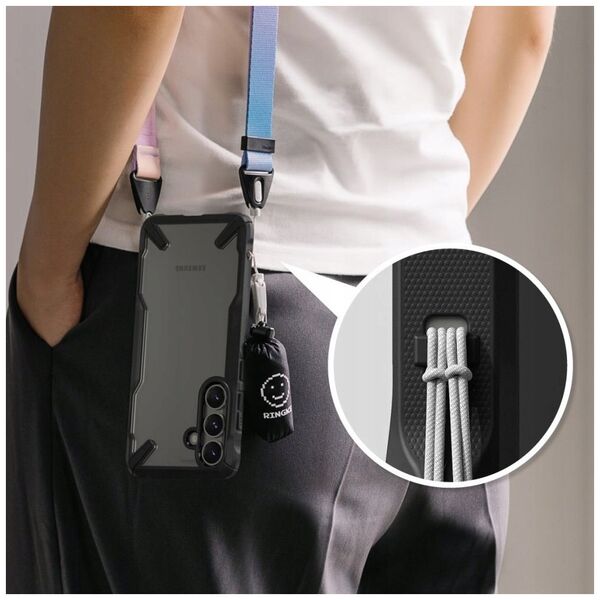 Etui Ringke Fusion-X Samsung Galaxy S25 Black