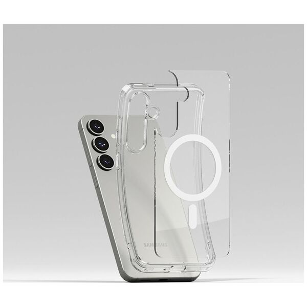 Etui Ringke Fusion Magnetic MagSafe Samsung Galaxy S25 Clear
