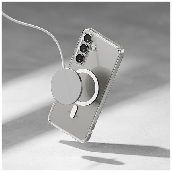 Etui Ringke Fusion Magnetic MagSafe Samsung Galaxy S25 Clear