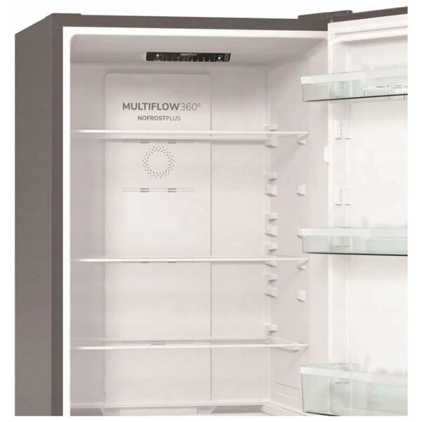 Gorenje NRK61CS2XL4 lodówko-zamrażarka Wolnostojący 300 l C Szary