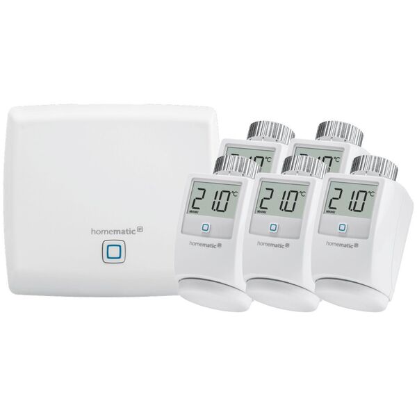 HomeMatic IP Bundle Homematic IP με Access Point & 5 Heizkörperthermostat 13977675 4260656665794