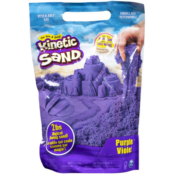 SPIN Kinetic Sand piasek907g  fioletowy 6061465 /3