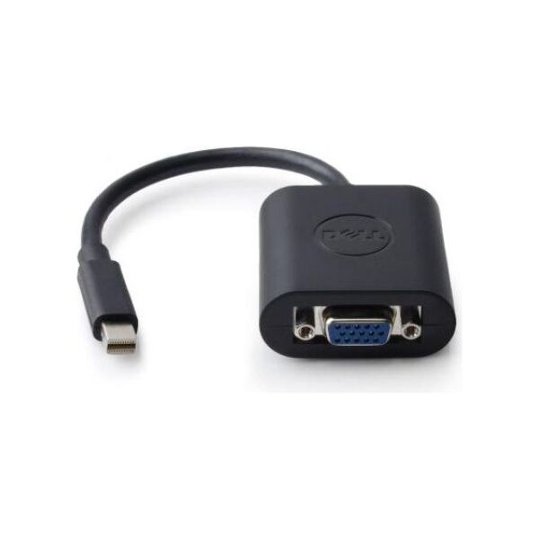 Adapter AV Dell DisplayPort Mini - D-Sub (VGA) czarny (470-13630)