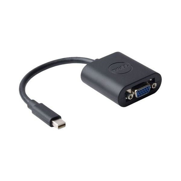 Adapter AV Dell DisplayPort Mini - D-Sub (VGA) czarny (470-13630)