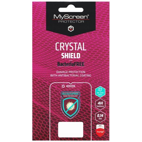 MyScreen Protector Apple iPhone 12 Pro Max 6.7" - Folia antybakteryjna MyScreen CRYSTAL SHIELD BacteriaFREE