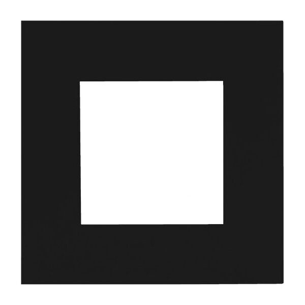 Audac AUDAC CF45SH/B Πλαίσιο κάλυψης μονό 45 x 45 mm με γάντζους Μαύρη έκδοση 10192124 5414795038318