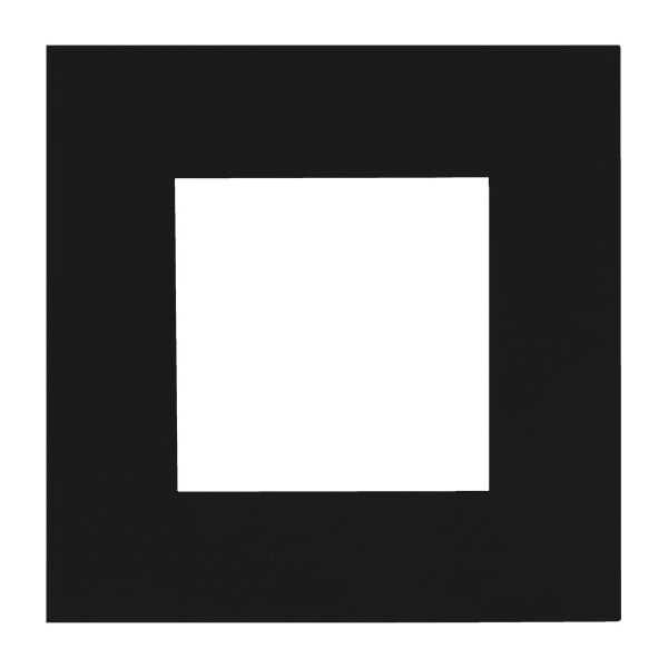 Audac AUDAC CF45SH/B Πλαίσιο κάλυψης μονό 45 x 45 mm με γάντζους Μαύρη έκδοση 10192124 5414795038318