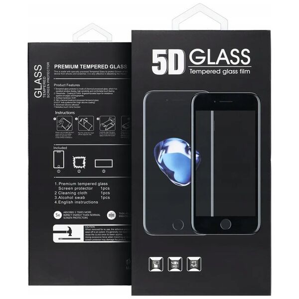 Partner Tele.com 5D Full Glue Tempered Glass - do Samsung Galaxy A05s czarny