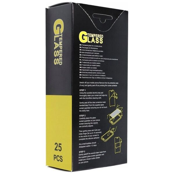 Szkło hartowane Tempered Glass (SET 25in1) - do Xiaomi Redmi 10A / 9A / Redmi 9C / Redmi 9I / Redmi 9AT