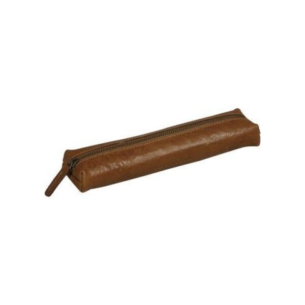 Clairefontaine Flying Spirit Læderpenalhus λεπτή μολυβοθήκη Cognac 19x4x2,5cm 14210911 3329681065113
