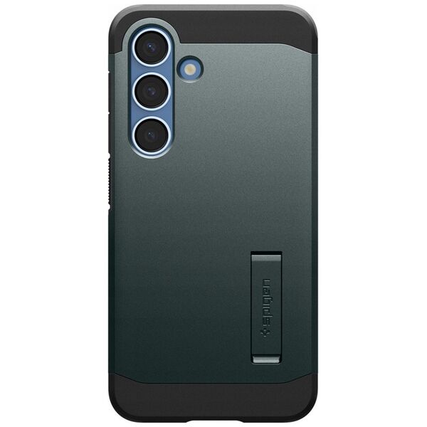 Etui Spigen Tough Armor MagSafe do        Samsung Galaxy S25 zielony