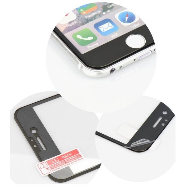 5D Full Glue Tempered Glass - do Iphone 12 Pro Max czarny