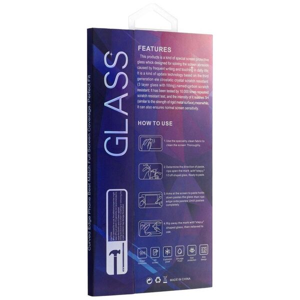 Partner Tele.com 5D Full Glue Tempered Glass - do Iphone X / XS / 11 Pro (MATTE) czarny