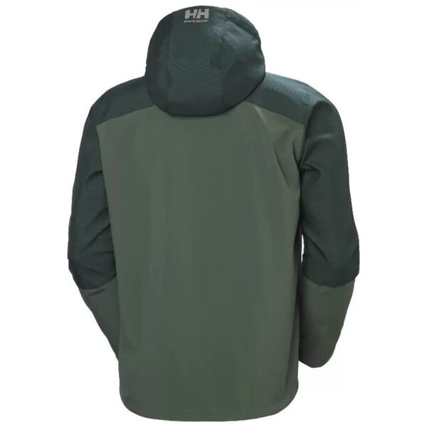 Ανδρικό μπουφάν Helly Hansen HELLY HANSEN Oxford Softshell, πράσινο M 13920210 7040059177028