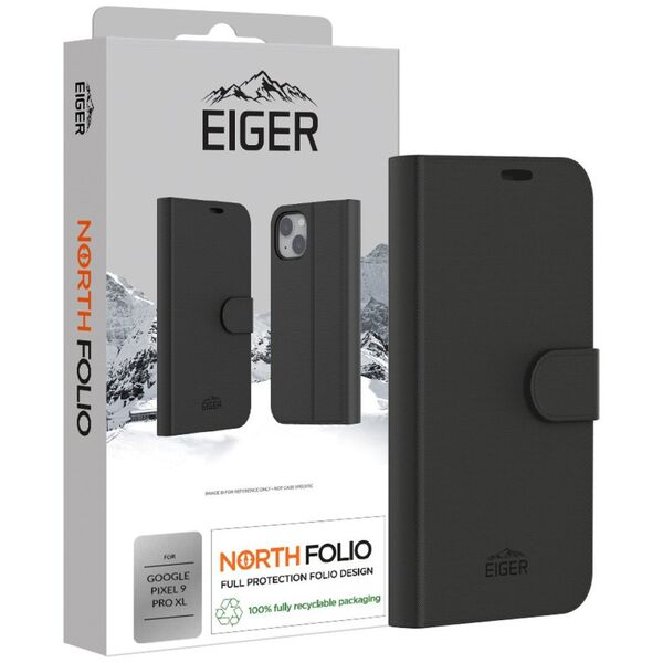 Μαύρη θήκη Eiger Eiger North Folio Google Pixel 9 Pro XL 13920540 5055821775878