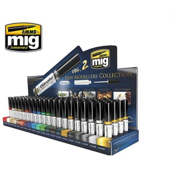 Vallejo Ammo: Oilbrushers Display N2 (80) 13958946 8432074081630