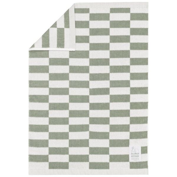 Iittala Moomin towel 50x70cm Checks green