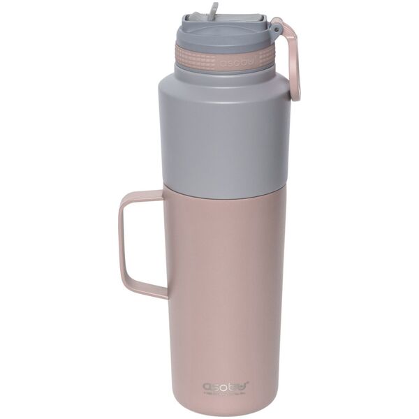 Μπουκάλι Asobu Asobu Twin Pack with Mug Pink, 0,9 L + 0,6 L 14088319 842591048135