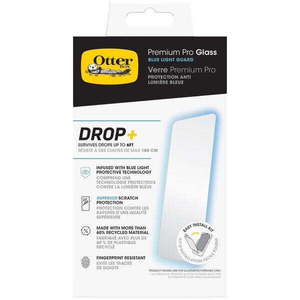OtterBox OtterBox Premium Pro Glass Blue Light iPhone 16 Pro Max -καθαρό 14133979 840304770311